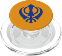 Khanda Sikh Simbolo Chakkar Kirpans Chakra Sikhismo PopSockets PopGrip per MagSafe