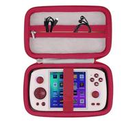khanka Custodia da viaggio rigida di ricambio per console di gioco portatile Anbernic RG Cube Unisoc T820, solo custodia, colore: grigio