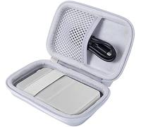 khanka Custodia per Anker Power Bank Magsafe 5000 mAh 622 MagGo,Bianco | Compatibile con Anker 622 MagGo 5000 mAh,Realizzata in EVA,Rivestimento in Velluto,Protezione Antiurto,Solo Custodia