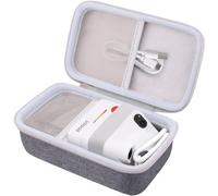 Khanka Custodia per Fotocamera Polaroid Go Gen 3/Gen 2/Go Mini,Grigio | Compatibile con Polaroid Go Gen 3/Gen 2/Go Mini, Tasca a Rete per Accessori, Materiale EVA, Struttura Rigida, Solo Custodia