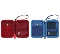 Khanka Custodia per INIU 10000mAh 45W - Rosso + Blu