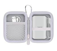 Khanka Custodia per Lexar TouchLock ES5 ES4 SL500 SL500M 1TB/2TB/4TB Portatile SSD, Custodia di Conservazione per Lexar TouchLock/ES5/ES4/SL500/SL500M Esterno SSD, Solo Custodia (Bianco)