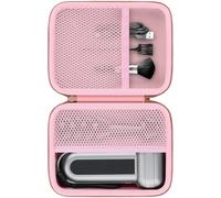 khanka Custodia per spolverino elettrico Wolfbox MF100, custodia rigida compatibile con Wolfbox MF100 MF50 ad aria compressa e accessori, solo custodia (rosa)