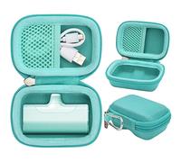 Khanka Custodia Rigida Compatibile con iWALK/Veger Batteria Portatile 4800/4500/3350mAh 5000mAh(Solo Custodia,Verde)