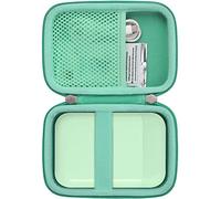 Khanka Custodia Rigida Compatibile con la Stampante Fotografica Portatile Liene 2x3''(Solo Custodia,Verde)
