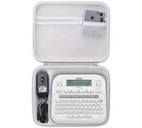 Khanka Custodia rigida di ricambio per Brother P-Touch Pt-d400 PTD400AD, PT-D410, PT-D460BT Casa / Ufficio Advanced Label Maker, solo custodia (bianco)