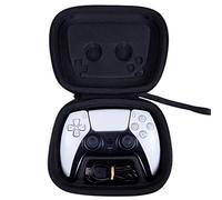 Khanka Custodia rigida di ricambio per controller wireless Sony PlayStation 5 DualSense (nero)