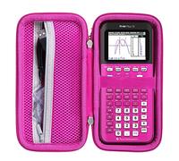 Khanka Custodia rigida di ricambio per Texas Instruments TI-83 Plus/TI-84 Plus/TI-84 Plus CE Calcolatrice grafica a colori, solo custodia (rosa positivo)