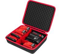 Khanka Custodia rigida per batteria, custodia di ricambio per Craftsman 12 V/19,2 V/20 V max agli ioni di litio e caricabatterie, contiene batterie V20 20 V 2.0/3.0/4.0/5.0/6.0/6.5/9.0 Ah (solo