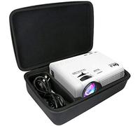 Khanka Difficile EVA Nero Custodia da viaggio per DR.Q 2400 Lux Proiettore Mini Proiettore