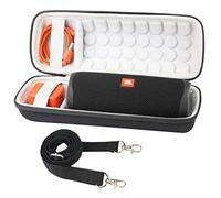 Khanka Eva Custodia rigida da viaggio per JBL Flip 7/6 /5 Speaker Bluetooth Portatile (Con cinturino)