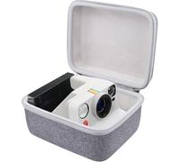 Khanka per fotocamere istantanee Polaroid Now Gen 3, Now+ Gen 3, Now Gen 2, Now+ Gen 2, Now, Now+, I-2, Flip, OneStep+ e OneStep 2 Custodia rigida, borsa da trasporto, solo custodia (Cerniera bianca)