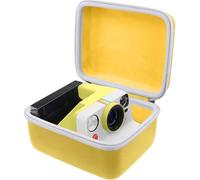 Khanka per fotocamere istantanee Polaroid Now Gen 3, Now+ Gen 3, Now Gen 2, Now+ Gen 2, Now, Now+, I-2, Flip, OneStep+ e OneStep 2 Custodia rigida, borsa da trasporto, solo custodia (Giallo)