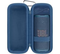 Khanka per JBL Grip Altoparlante Bluetooth Custodia Rigida, Borsa da Viaggio e Trasporto per Altoparlante Bluetooth Compatto JBL Grip con Moschettone, Solo Custodia (Blu)