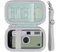 Khanka per KODAK EKTAR H35/H35N Half Frame Film Camera Custodia Rigida da Viaggio con Maniglia e Tracolla, Solo Custodia (Verde Menta)