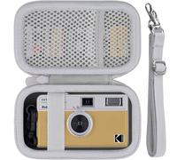 Khanka per KODAK Snapic A1/EKTAR H35/H35N Half Frame Film Camera Custodia Rigida da Viaggio con Maniglia e Tracolla, Solo Custodia (Sabbia)