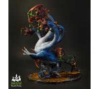 Kharibdyss Città di Sigmar Dark elf Darkling congrega COMMISSIONE pittura