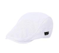KHASCBNF Cappello Newsboy in Mesh per Uomo Cappelli Estivi da Uomo Cappellini Strillone in Rete Traspirante Cappello Panettiere Esterno Boinas tassista Berretto Piatto Guida for Donna