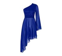 KHASCBNF Costume da Danza Classica for Abito Culto for Coro Donna | Abbigliamento da ballo for performance di danza lirica di lode liturgica