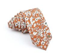 KHASCBNF Cravatte Floreali Per Uomo Bellissima Cravatta Da Uomo In Cotone Floreale 6 Cm