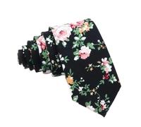 KHASCBNF Cravatte Floreali Per Uomo Bellissima Cravatta Da Uomo In Cotone Floreale 6 Cm