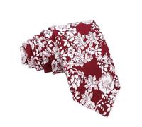 KHASCBNF Cravatte Floreali Per Uomo Bellissima Cravatta Da Uomo In Cotone Floreale 6 Cm