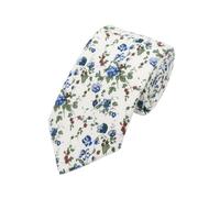 KHASCBNF Cravatte Floreali Per Uomo Bellissima Ed Elegante Cravatta A Fiori