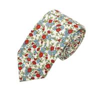 KHASCBNF Cravatte Floreali Per Uomo Bellissima Ed Elegante Cravatta A Fiori