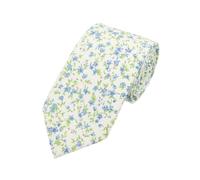 KHASCBNF Cravatte Floreali Per Uomo Bellissima Ed Elegante Cravatta A Fiori