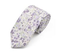 KHASCBNF Cravatte Floreali Per Uomo Bellissima Ed Elegante Cravatta A Fiori