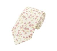 KHASCBNF Cravatte Floreali Per Uomo Bellissima Ed Elegante Cravatta A Fiori