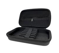 KHASCBNF Custodia Per Freccette Borsa portaoggetti for accessori for freccette, custodia rigida in EVA for punta in acciaio e morbida(Black)