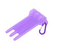 KHASCBNF Custodia Per Freccette Custodia professionale for freccette, design portatile che può contenere 3, protegge le da piegature o danni, accessori for(Purple)