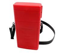 KHASCBNF Custodia Per Freccette Custodia rigida for freccette, contiene 6 con punta in acciaio/freccette morbida e punte extra for, aste voli, uso durevole(Red)