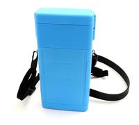 KHASCBNF Custodia Per Freccette Custodia rigida for freccette, contiene 6 con punta in acciaio/freccette morbida e punte extra for, aste voli, uso durevole(Blue)