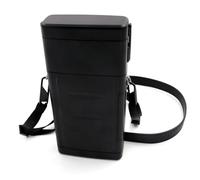 KHASCBNF Custodia Per Freccette Custodia rigida for freccette, contiene 6 con punta in acciaio/freccette morbida e punte extra for, aste voli, uso durevole(Black)