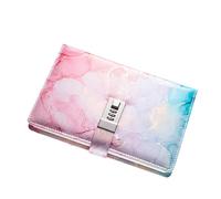 KHASCBNF Diario Con Codice Diario con lucchetto segreto bloccabile password for ragazze e ragazzi(Pink)