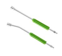 KHASCBNF Lancia di Estensione per Idropulitrice Prolunga for idropulitrice in Acciaio Inossidabile da 1/4" con Attacco rapido, Lunghezza 42 cm, Impugnatura Antiscivolo scanalata(Color 1)