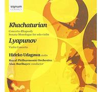 Khatchaturian/Lyapunov - Concerto-Rhapsody & Sonata-Monolgue For Solo Violi