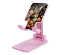 KHAUERBC Supporto per telefono a forma di coniglio con funghi regolabile in altezza e angolazione, supporto per telefono con telefoni da 4 a 13 pollici, iPad, tablet, supporto per telefono cellulare