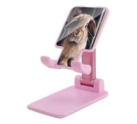 KHAUERBC Supporto per telefono a forma di coniglio sul letto, regolabile in altezza e inclinazione, supporto per telefono con schermi da 4 a 13 pollici, iPad, tablet, cellulare, per scrivania, viaggi