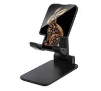 KHAUERBC Supporto per telefono con icona di coniglio, regolabile in altezza e angolazione, supporto per telefono con schermo da 4 a 13 pollici, iPad, tablet, cellulare, per scrivania, viaggi
