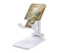 KHAUERBC Supporto per telefono con uccellini che osservano conigli, altezza e angolazione regolabili, supporto per telefono con schermi da 4 a 13 pollici, iPad, tablet, cellulare, per scrivania