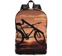 KHAUERBC Zaino casual colorato per bicicletta da strada, zaino da escursionismo, sottile e robusto, zaino per computer portatile per weekender, escursionismo