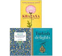 Khazana, Mezze Small Plates To Share, Turkish Delights 3 Books Collection Set