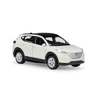 KHBSM Lega Giocattolo Auto 1:36 per H-yundai per Tucson SUV Modello in Lega Diecast Auto Giocattolo Tirare Indietro Giocattoli di Simulazione Veicolo Regali Collezione di Souvenir (Colore : Bianca)