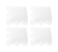 KHBUAB 15 Pezzi Cuscinetti in Rete di Plastica a Forma di Petalo, Fogli di Rete Multifunzione Grandi, Medi e Piccoli per Artigianato Fai da Te, Tela di Plastica per Punto Croce e Ricamo