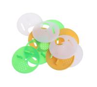 KHBUAB 15 Pezzi Porta d Ingresso Rotonda per Arnia in Plastica, Regolabile e Rotante, Controllo Accesso Api per Alveari in Autunno e Inverno