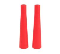 KHBUAB 2 Pezzi Supporto d'impatto e Installazione Tee da in Rosso Baseball per Gomma Rapida Riduzione del Feedback per Allenamenti Indoor e Outdoor