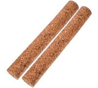 KHBUAB 2 Pezzi Tappi di Sughero Conico per Bottiglie di Vetro, Tappi per Vino Ermetici e Riutilizzabili, Accessori per Decorazione Fai da Te e Conservazione Aromi